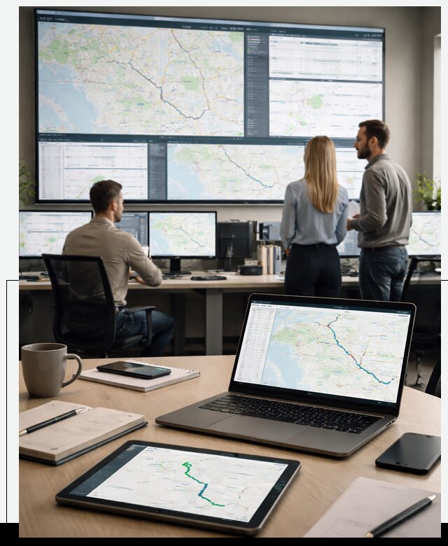 Трекинг грузов и Fleet Management, мониторинг автопарка в Апатитах