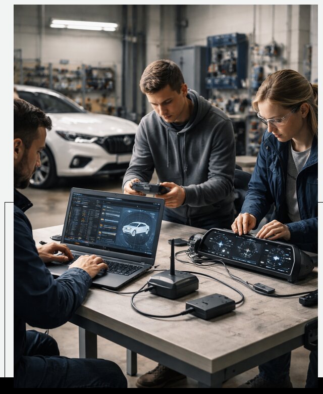 Разработка Connected Car и ПО для автопрома в Апатитах