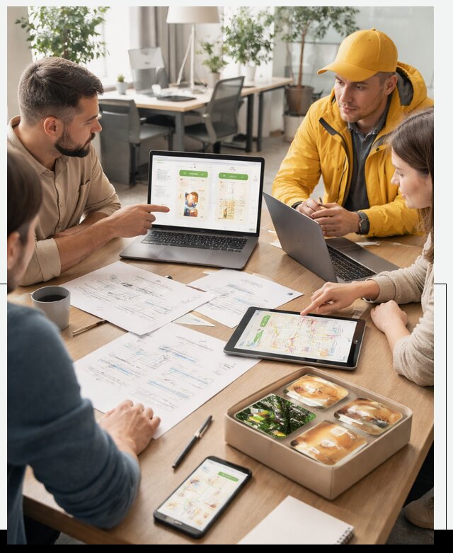 Разработка агрегатора доставки еды в Апатитах от 15558 р., АвикейПтт